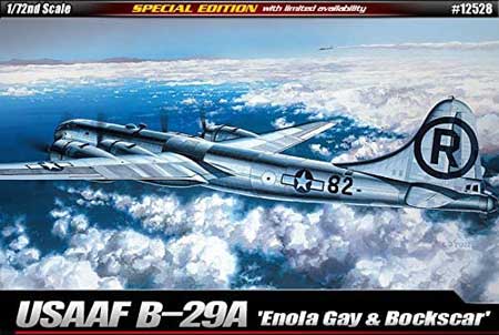 academy b29 bomber model aircraft