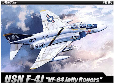 academy usn f4 phantom jolly rogers model kits