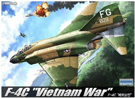 academy f4c jet model aircraft vietnam