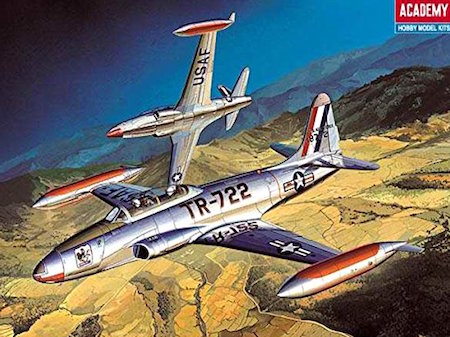 usaf academy t33 shooting star model kit