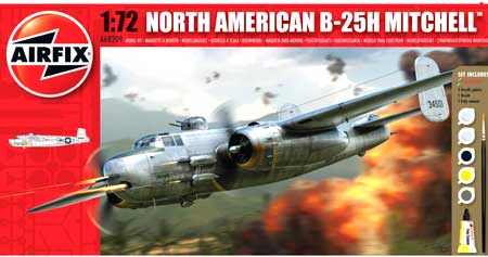 airfix b25 model aircraft