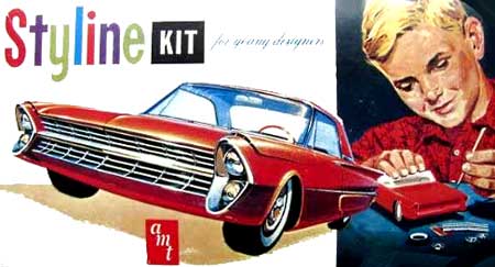 amt ford styline galaxie model kit