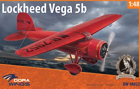 dora wings lockheed vega 5 model kit