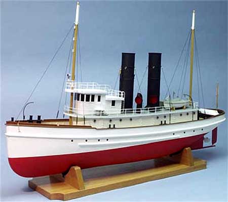 dumas tug boat model
