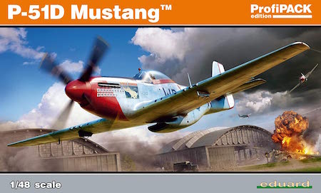 eduard p51 mustang model kit