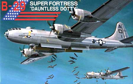 fujimi b29 model aircraft