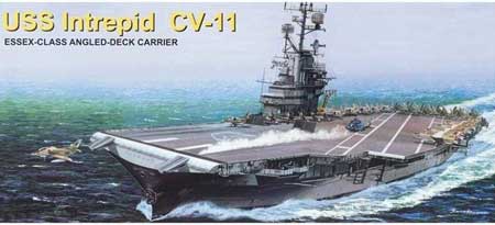 gallery uss intrepid ship model