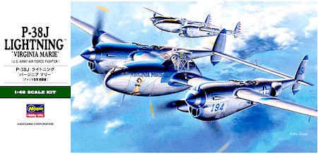hasegawa p38 lightning model kit