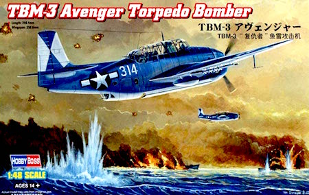 hobby boss tbm avenger bomber model kit