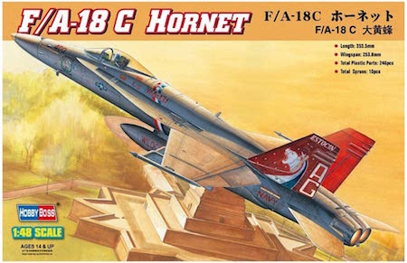hobby boss f18 hornet kit models