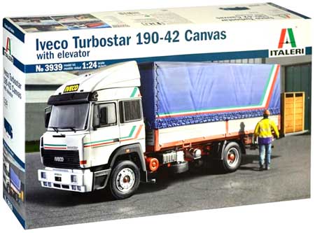 italeri iveco turbostar canvas truck