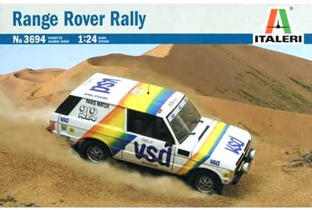 italeri range rover rally model kit