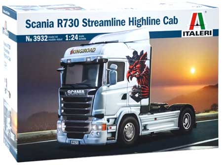 italeri scanie r730 streamline truck