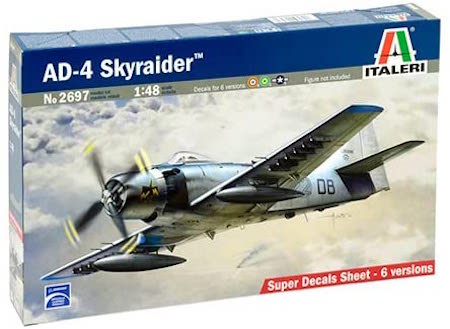 italeri ad4 skyraider model kit