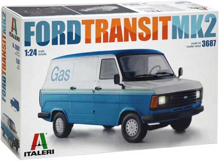 italeri transit ford model kit