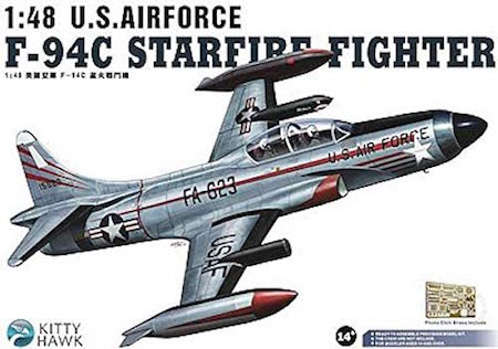 kitty hawk f94 starfire model kit