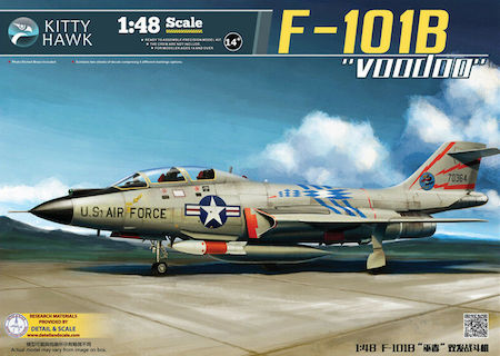 kitty hawk f101b voodoo model kits