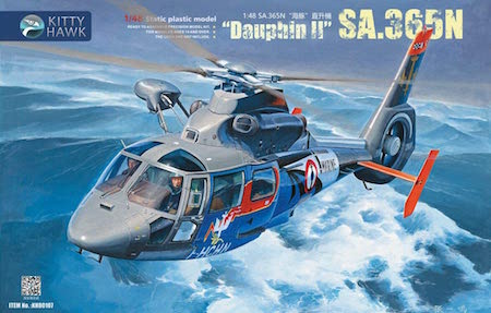kitty hawk dauphin II sa365n model kit