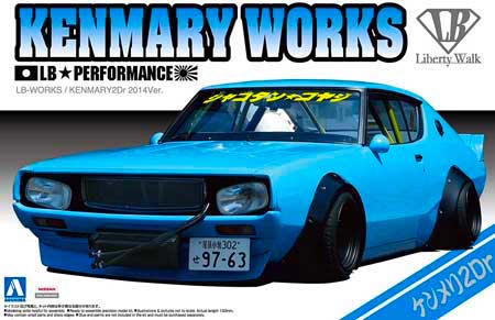 aoshima datsun 720 truck model