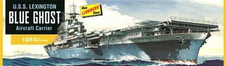 lindberg uss lexington ship model