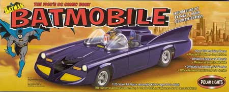 polar lights batmobile model