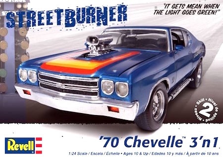revell chevy chevelle 454 model kit