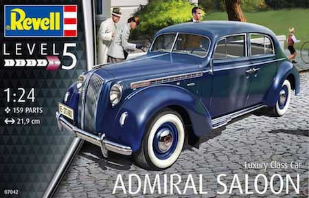 revell admiral saloon model