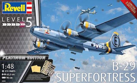 revell b29 super fortress bomber model kits