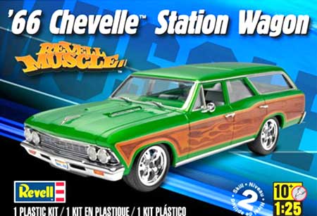 revell chevelle wagon model chevy