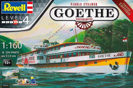 revell goethe steamer model