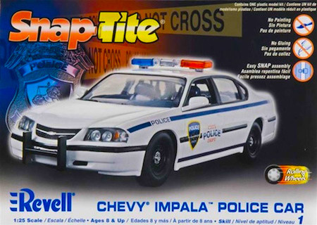 revell impala police chevy