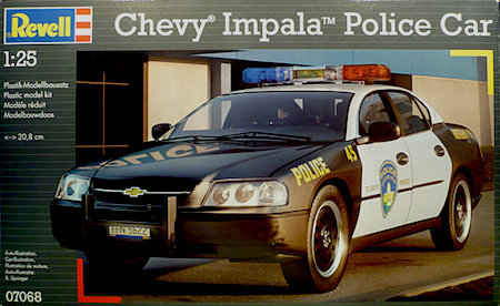 revell chevy impala police car