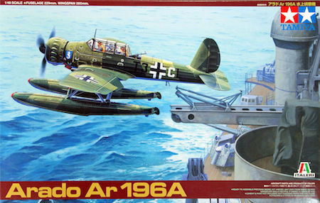 tamiya arado ar196a model kit
