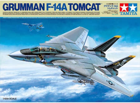 tamiya f14 tomcat grumman model kit