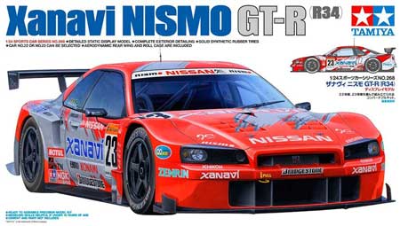 tamiya nismo xanavi race car model