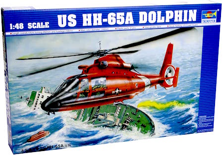trumpeter us hh85a dolphin uscg rescue model kit