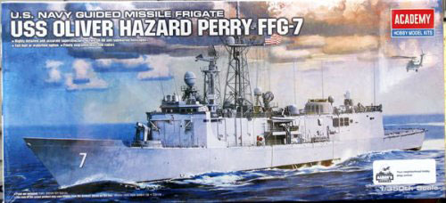 academy models uss oliver hazard perry ffg7 ship