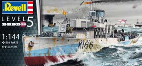 revell flower class corvette snowberry