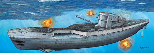 revell u190 uboat model