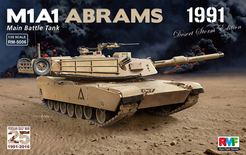 rye field models rfm m1a1 abrams tank model