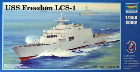 Trumpeter uss freedom lc ship model