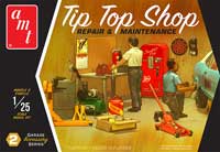 amt top shop garage tools and figures