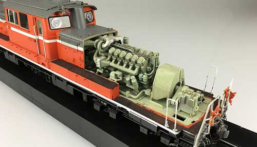 aoshima dd51 train model kits
