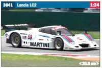 italeri lancia lc2 model