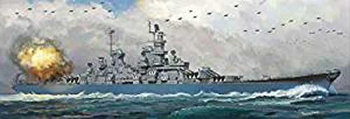 very fire uss iowa battleship model
