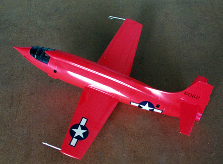 revell bell x1 plane model