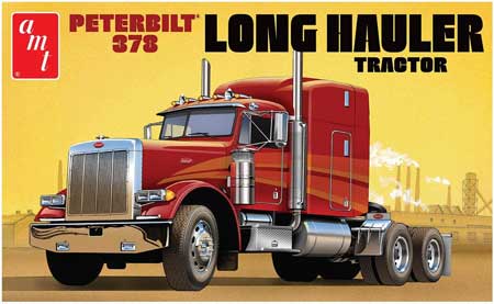 AMT Peterbilt 378 Long Hauler Semi Tractor truck model