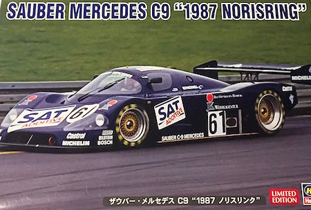 Hasegawa HA20456 1:24 Sauber Mercedes C9-1987 Norisring