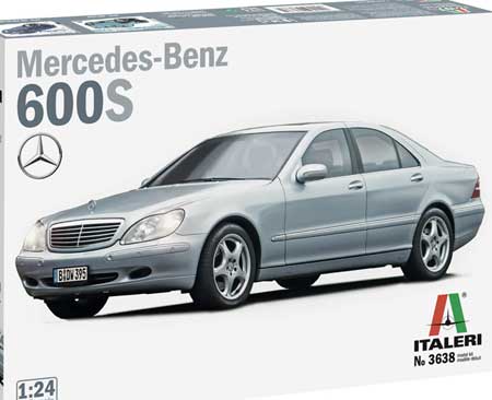 ITALERI Mercedes-Benz 600S Plastic Model