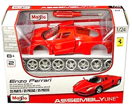 Maisto  Scale Assembly Line Ferrari Enzo Diecast Model Kit